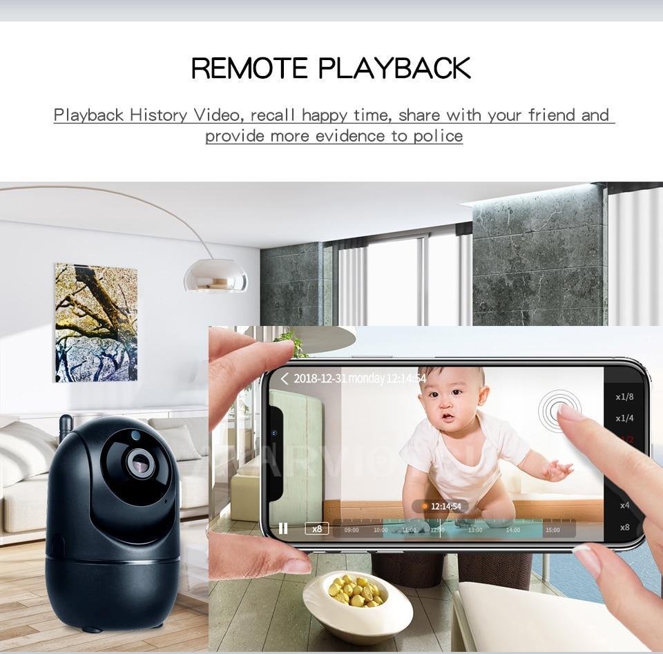 SecureTech™ 1080P Full HD  Wireless IP (Wifi ) Camera - Indigo-Temple