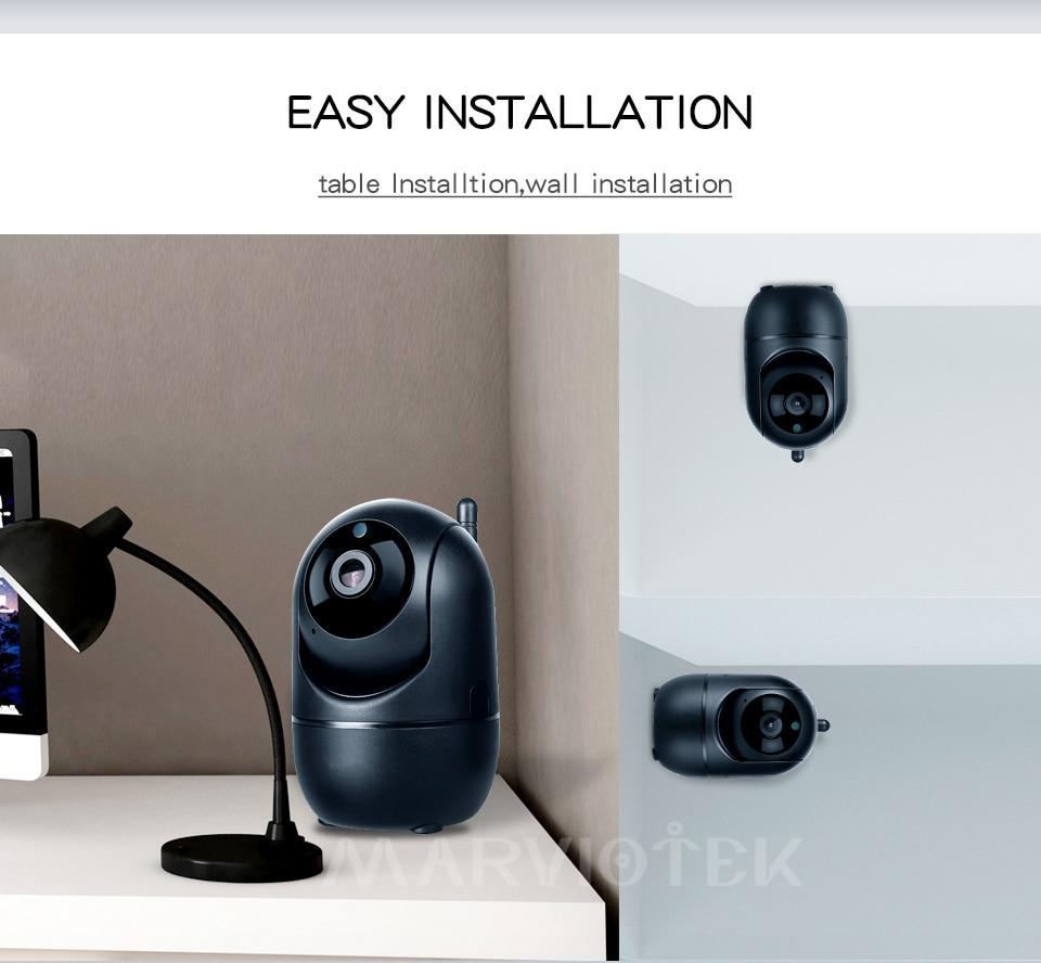 SecureTech™ 1080P Full HD  Wireless IP (Wifi ) Camera - Indigo-Temple