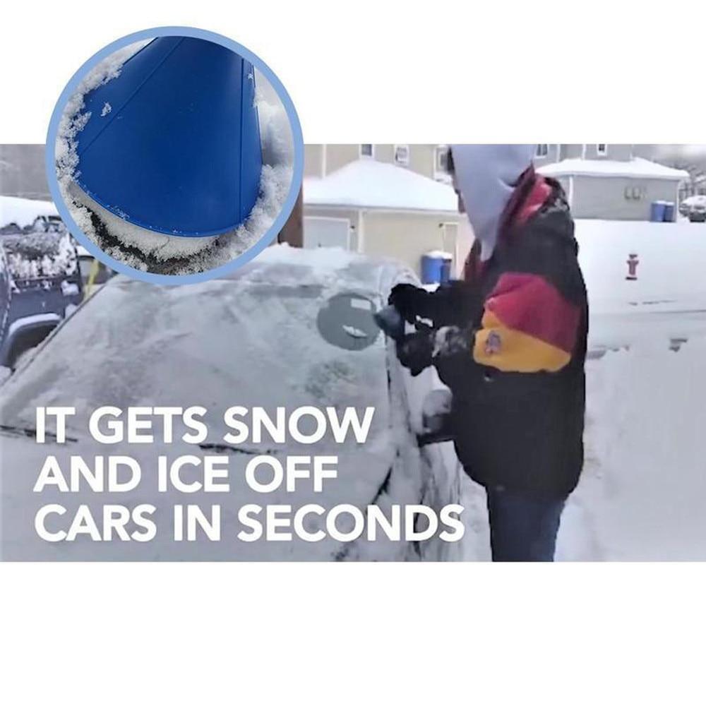 SuperScraper™ - Windshield Ice & Snow Scraper (2 pcs) - Indigo-Temple