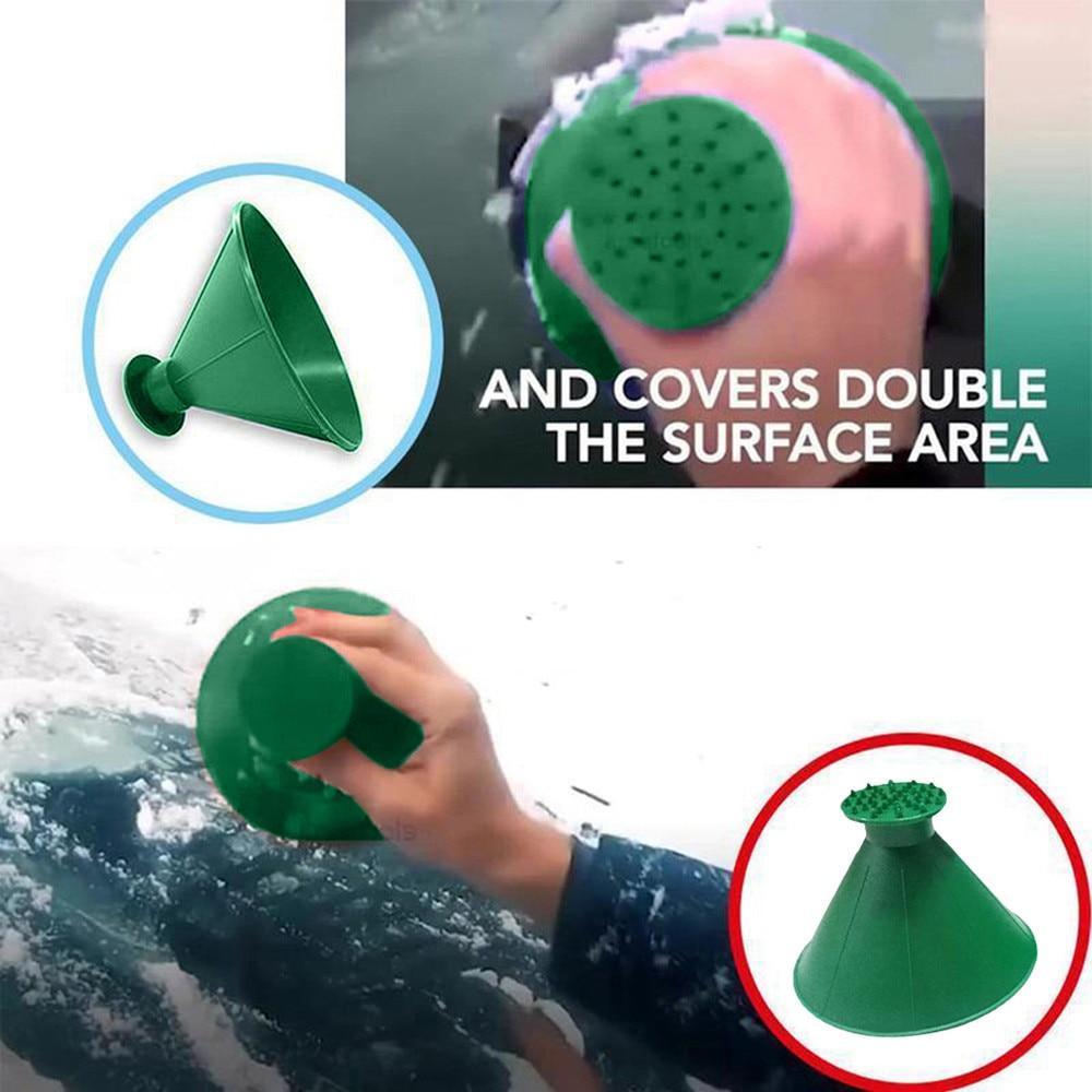 SuperScraper™ - Windshield Ice & Snow Scraper (2 pcs) - Indigo-Temple