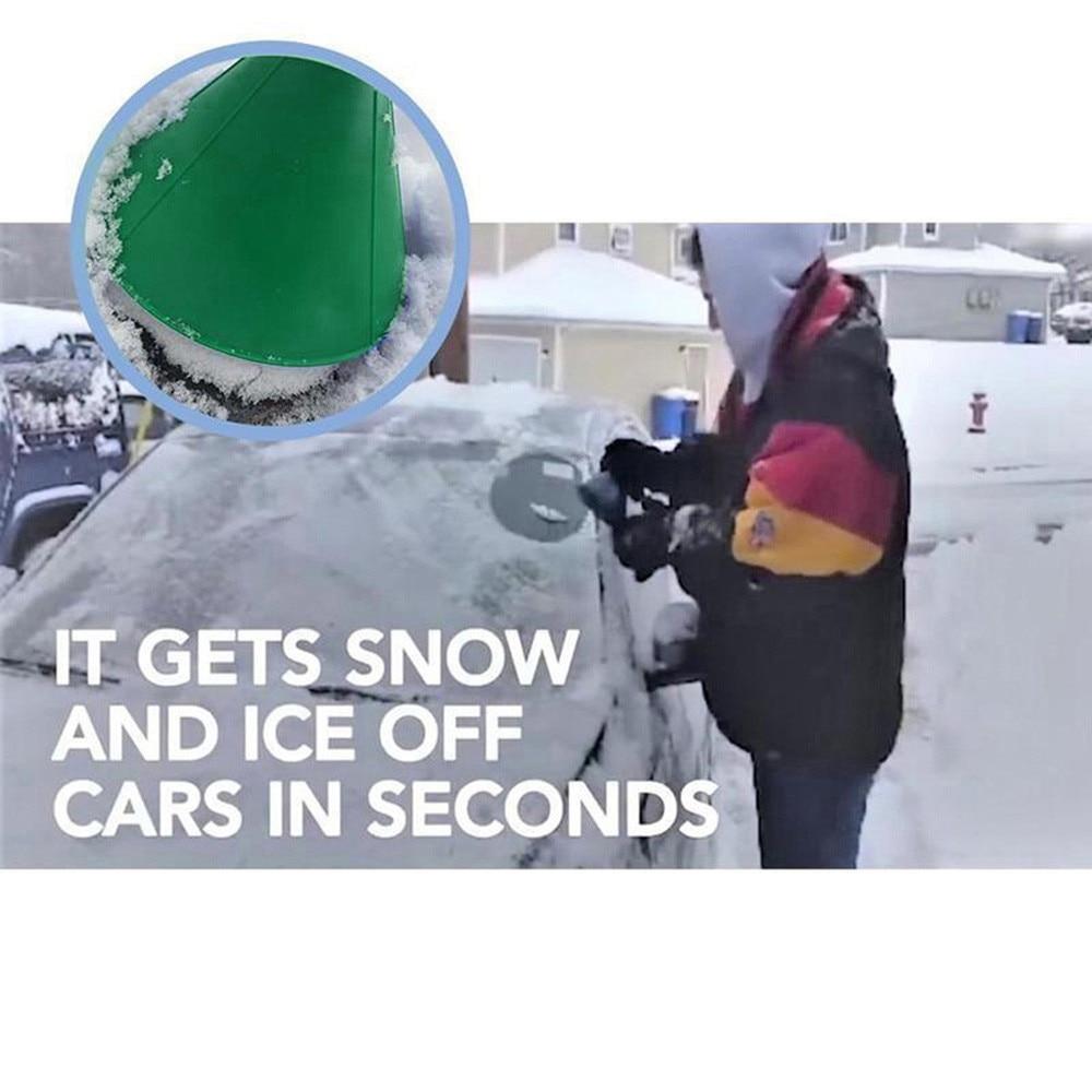 SuperScraper™ - Windshield Ice & Snow Scraper (2 pcs) - Indigo-Temple