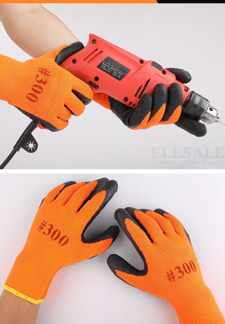 Winter Waterproof Anti-Skidding Thermal Working Gloves - Indigo-Temple