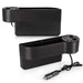 HandyFunction™ Luxury Car Organizer with Charging Ports - Indigo-Temple