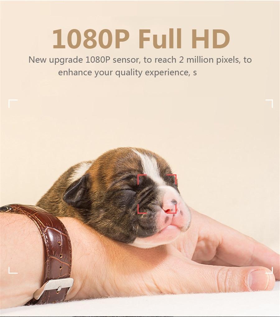 Full-HD Mini Spy Camera with Motion Detection - Indigo-Temple