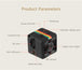 Full-HD Mini Spy Camera with Motion Detection - Indigo-Temple