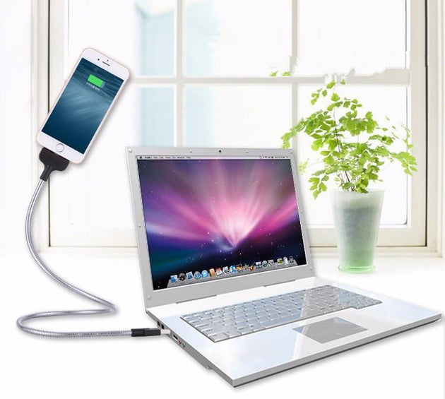 2 in1 Stand Up Charging Cable - Indigo-Temple