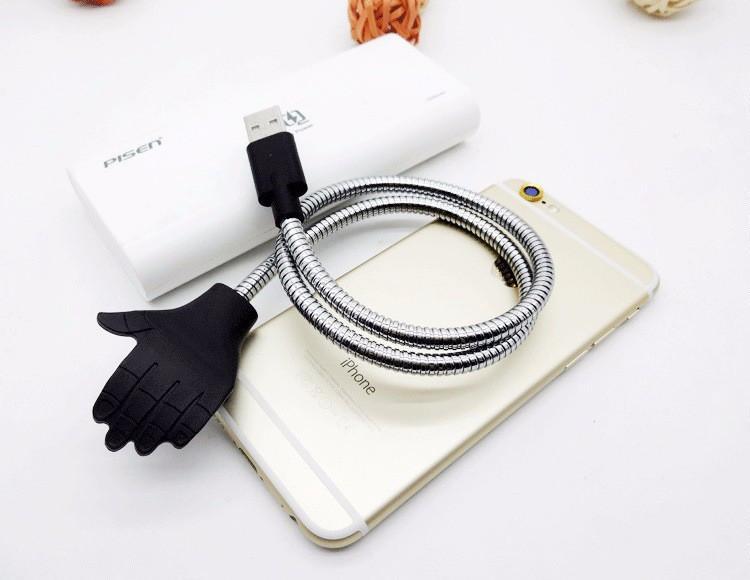 2 in1 Stand Up Charging Cable - Indigo-Temple