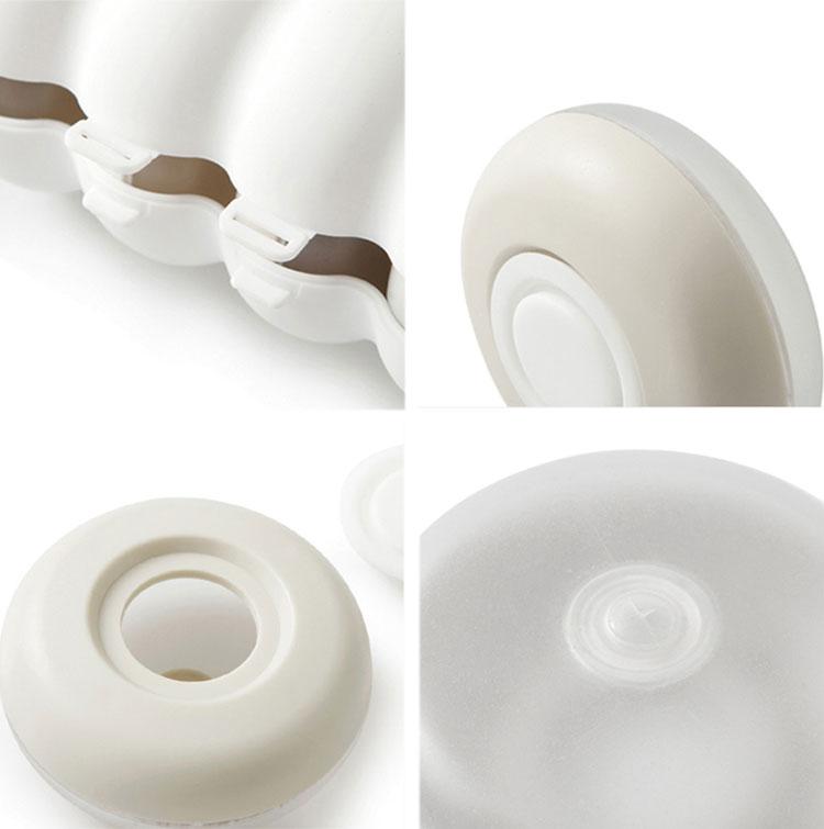 EZ-Travel™ Compact Toiletry 4-pc Bottle Set - Indigo-Temple