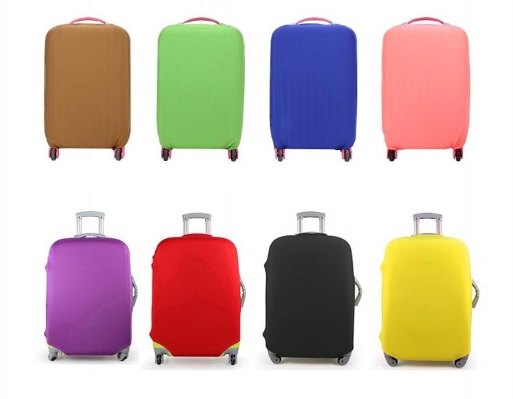 Elastic Protective Cover for Suitcase - Indigo-Temple