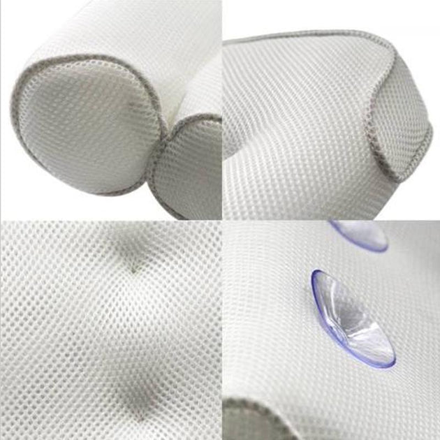 Paradise™ Mesh Bath Pillow - Indigo-Temple