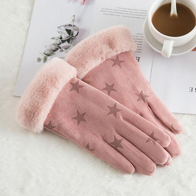 Noble™ Cashmere Touch Screen Gloves with Double Thick Plush - Indigo-Temple
