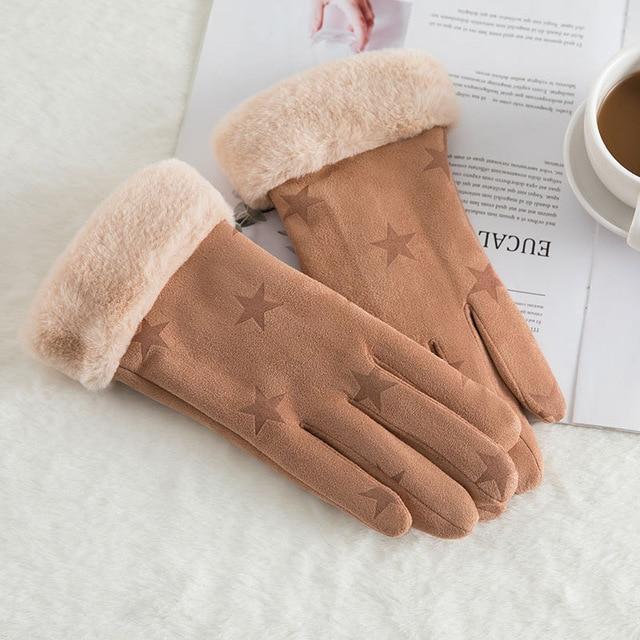 Noble™ Cashmere Touch Screen Gloves with Double Thick Plush - Indigo-Temple