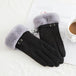 Noble™ Cashmere Touch Screen Gloves with Double Thick Plush - Indigo-Temple
