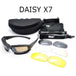 X7 Ballistic Army Polarized  Sunglasses - Indigo-Temple