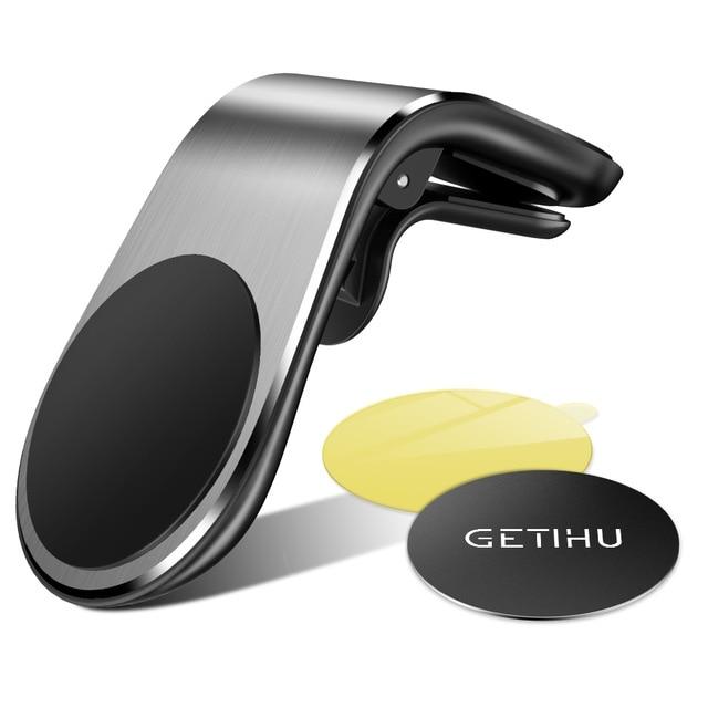 Magnetic Phone Holder with Car Air-Vent Clip - Indigo-Temple