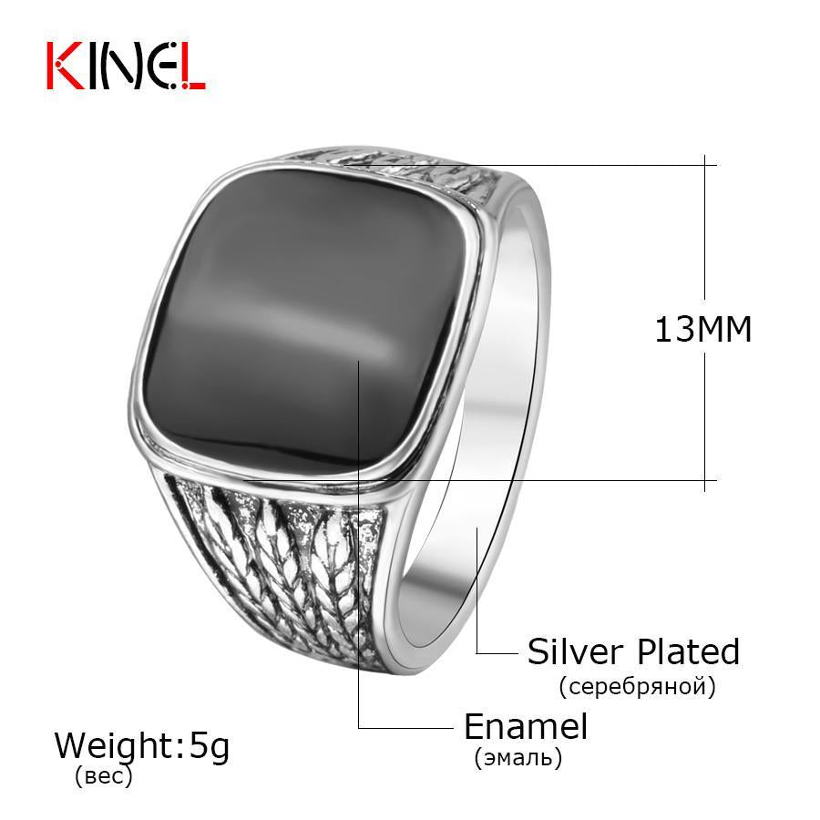 BlackY  -   Ring  For Men - Indigo-Temple