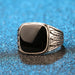 BlackY  -   Ring  For Men - Indigo-Temple