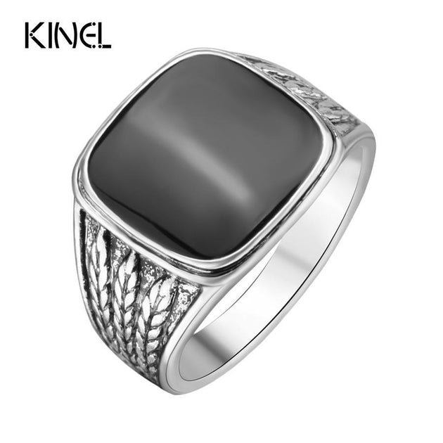 BlackY  -   Ring  For Men - Indigo-Temple