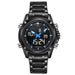 G771 Full Steel Military Wrist Watch (8 colors) - Indigo-Temple