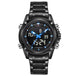 G771 Full Steel Military Wrist Watch (8 colors) - Indigo-Temple