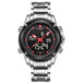 G771 Full Steel Military Wrist Watch (8 colors) - Indigo-Temple