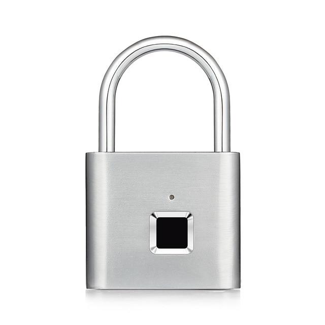 SmartLock™ Fingerprint Keyless USB Rechargeable Lock - Indigo-Temple
