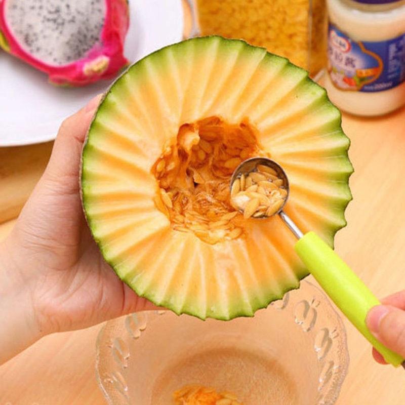 Multi Function Double-End Fruit Baller - Indigo-Temple