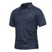 Quick-Dry Breathable Tactical Polo-Shirt - Indigo-Temple