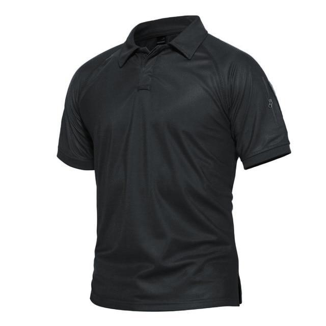 Quick-Dry Breathable Tactical Polo-Shirt - Indigo-Temple
