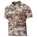 Quick-Dry Breathable Tactical Polo-Shirt - Indigo-Temple