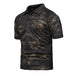Quick-Dry Breathable Tactical Polo-Shirt - Indigo-Temple