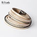 Multi-Layer Leather wrap bracelet - Indigo-Temple