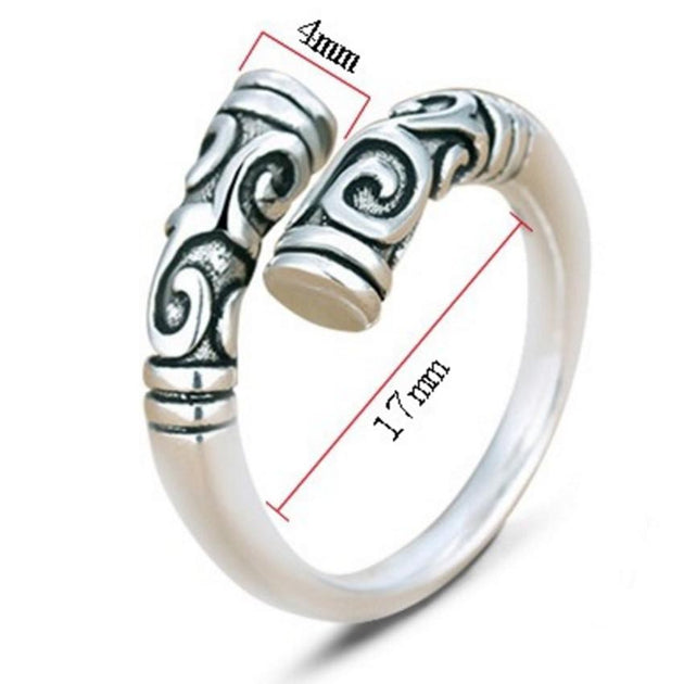 Viking King Ring - Indigo-Temple