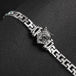 WOLF- Stainless Steel Charm bracelet - Indigo-Temple