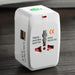 All-in-One Universal International AC Power Adapter - Indigo-Temple