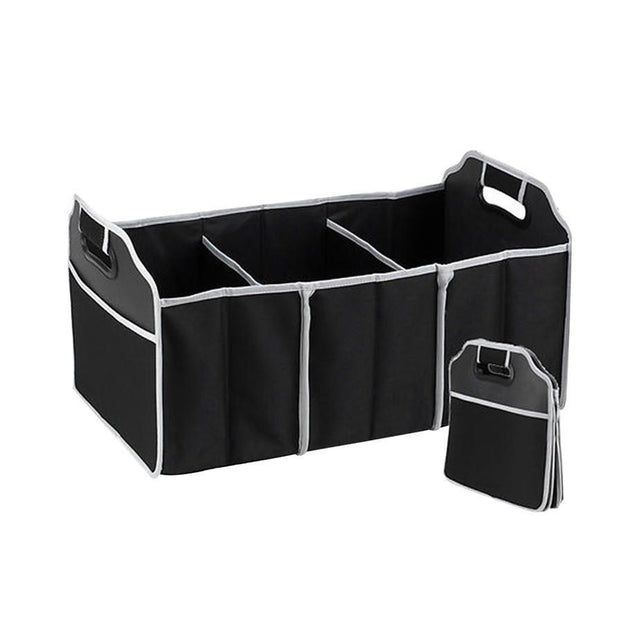 Car Folding Collapsible Trunk Organizer - Indigo-Temple