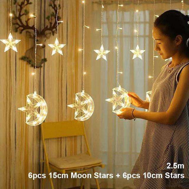 String LED  Light Christmas Decoration - Indigo-Temple