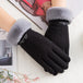 Noble™ Cashmere Touch Screen Gloves with Double Thick Plush - Indigo-Temple
