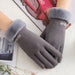 Noble™ Cashmere Touch Screen Gloves with Double Thick Plush - Indigo-Temple