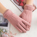 Noble™ Cashmere Touch Screen Gloves with Double Thick Plush - Indigo-Temple