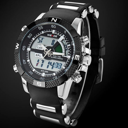 Military Waterproof Wristwatch (3 colors) - Indigo-Temple