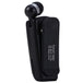 Hands Free Wear Clip Vibrating Bluetooth V4.0 Earphone - Indigo-Temple