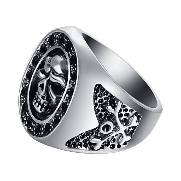 SkullX  Ring - Indigo-Temple