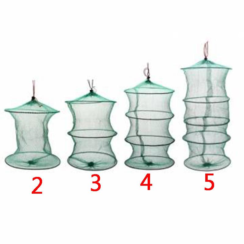 Folding Round Crab / Fish Net - Indigo-Temple