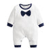 Winter Baby Romper With Charming Ears - Indigo-Temple