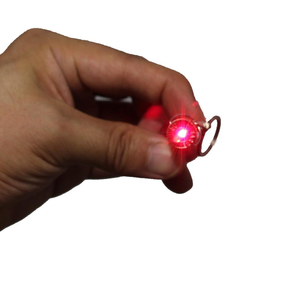 Mini 3 IN 1 LED Flashlight / Ball-point Pen/Red Laser /Key Chain - Indigo-Temple