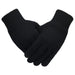Glam™ Knitted Touch Screen Cashmere Wool Gloves - Indigo-Temple