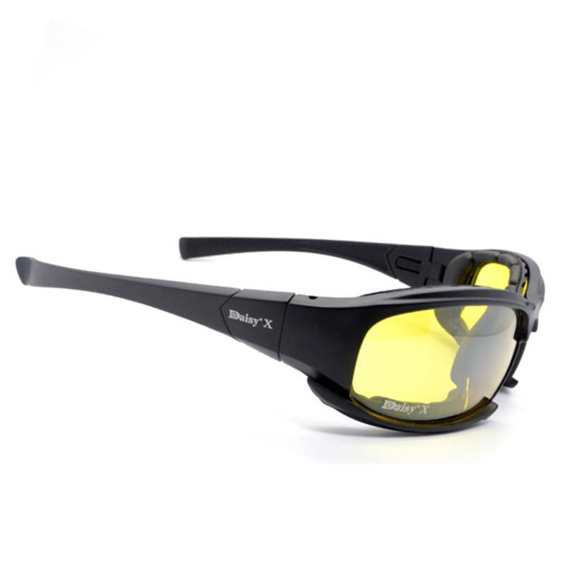 X7 Ballistic Army Polarized  Sunglasses - Indigo-Temple
