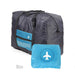 Large Capacity Folding Envelope Travel Bag - Indigo-Temple