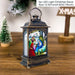 LED Christmas Decoration Lanterns (2 pcs set) - Indigo-Temple